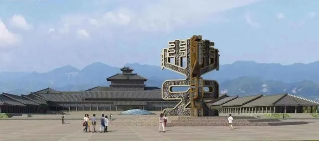 周原博物院擴(kuò)建，工程建設(shè)建筑面積80500平方米
