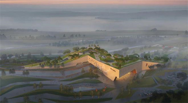 黃河博物館設(shè)計占地400畝，投資約19.3億元，打造鄭州新地標(biāo)