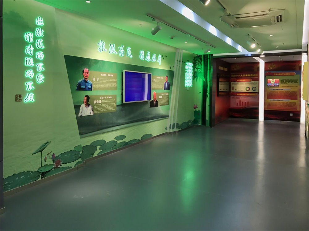 黨政展廳設(shè)計(jì)中如何展示黨的國防和軍事工作？