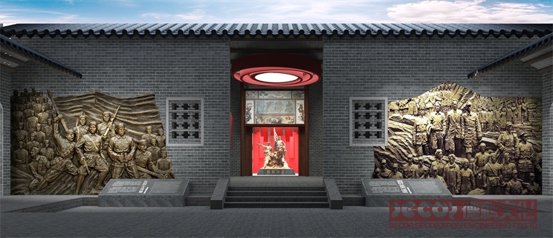 在紅色展館設(shè)計(jì)中如何突出黨的先進(jìn)性對社會(huì)穩(wěn)定和和諧發(fā)展的重要作用？